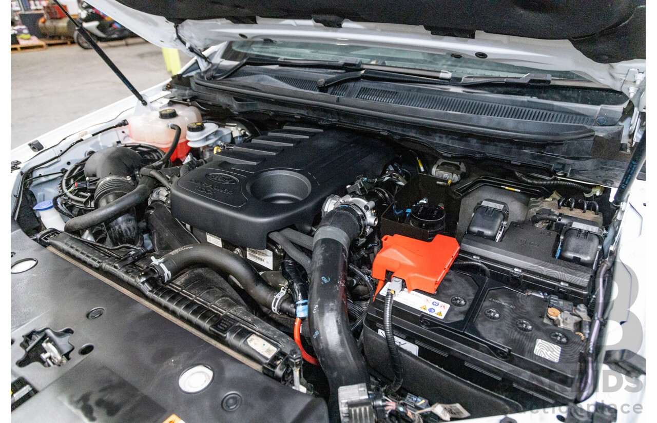 7/2017 Ford Ranger Wildtrak 3.2 (4x4) PX MKII MY17 4d Dual Cab P/Up White Turbo Diesel 3.2L