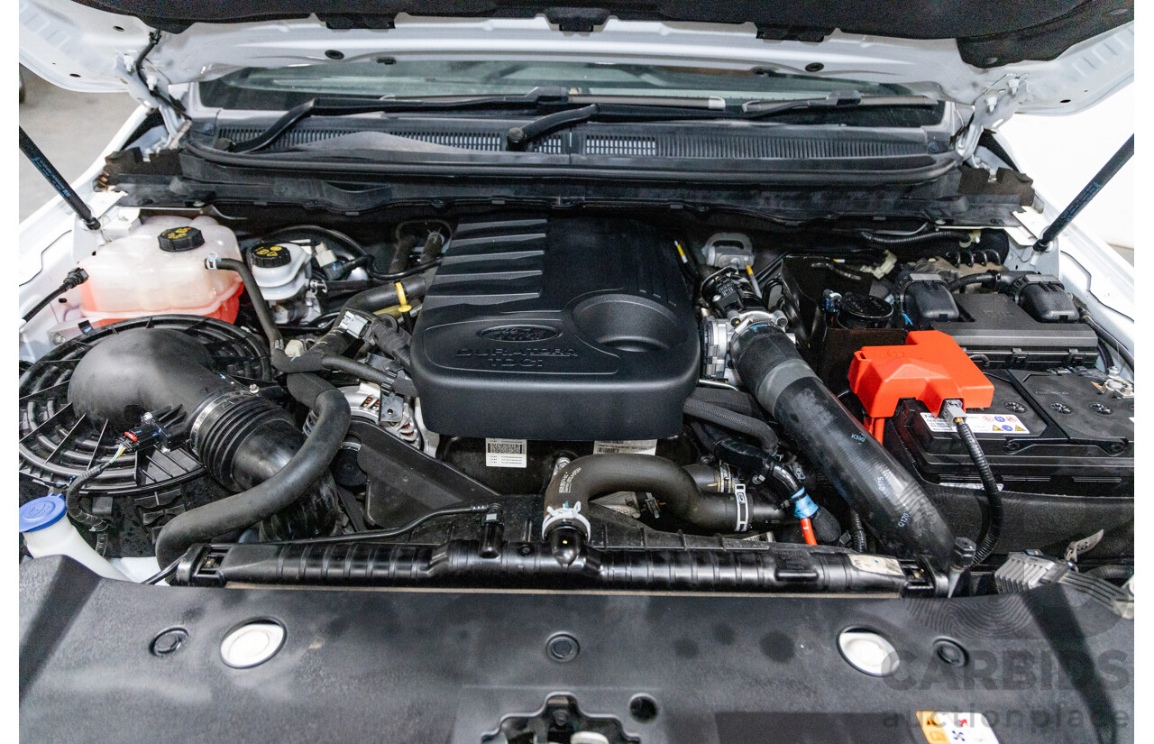 7/2017 Ford Ranger Wildtrak 3.2 (4x4) PX MKII MY17 4d Dual Cab P/Up White Turbo Diesel 3.2L