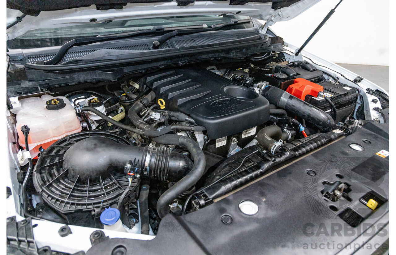 7/2017 Ford Ranger Wildtrak 3.2 (4x4) PX MKII MY17 4d Dual Cab P/Up White Turbo Diesel 3.2L