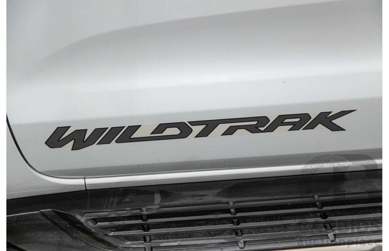 7/2017 Ford Ranger Wildtrak 3.2 (4x4) PX MKII MY17 4d Dual Cab P/Up White Turbo Diesel 3.2L