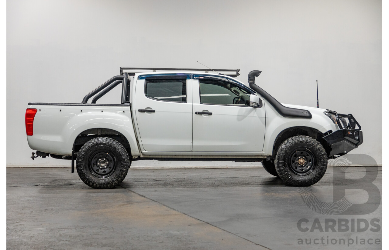 11/2012 Isuzu D-Max SX TF MY12 Crew Cab Utility White Turbo Diesel 3.0L