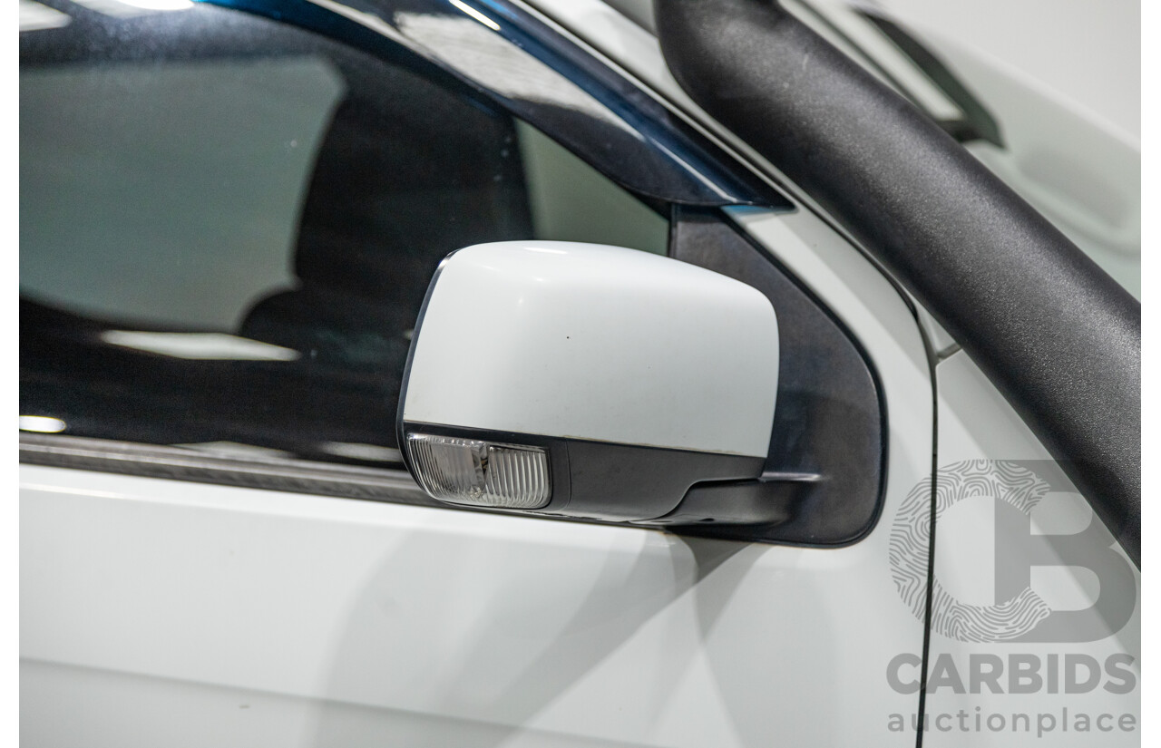 11/2012 Isuzu D-Max SX TF MY12 Crew Cab Utility White Turbo Diesel 3.0L