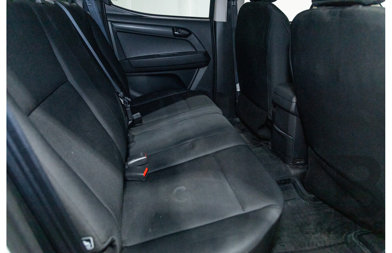 11/2012 Isuzu D-Max SX TF MY12 Crew Cab Utility White Turbo Diesel 3.0L