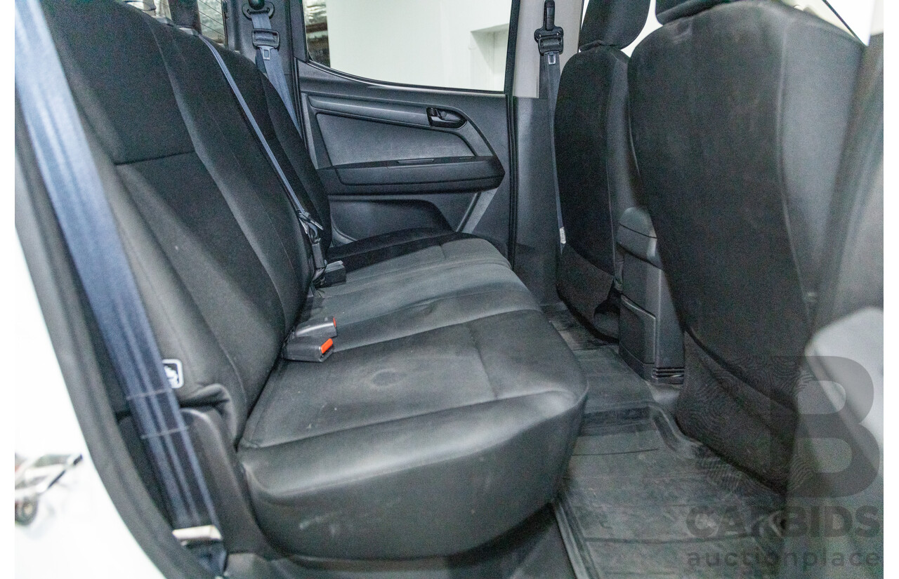 11/2012 Isuzu D-Max SX TF MY12 Crew Cab Utility White Turbo Diesel 3.0L