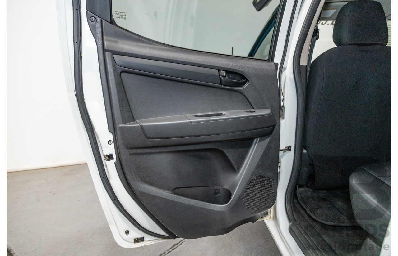 11/2012 Isuzu D-Max SX TF MY12 Crew Cab Utility White Turbo Diesel 3.0L