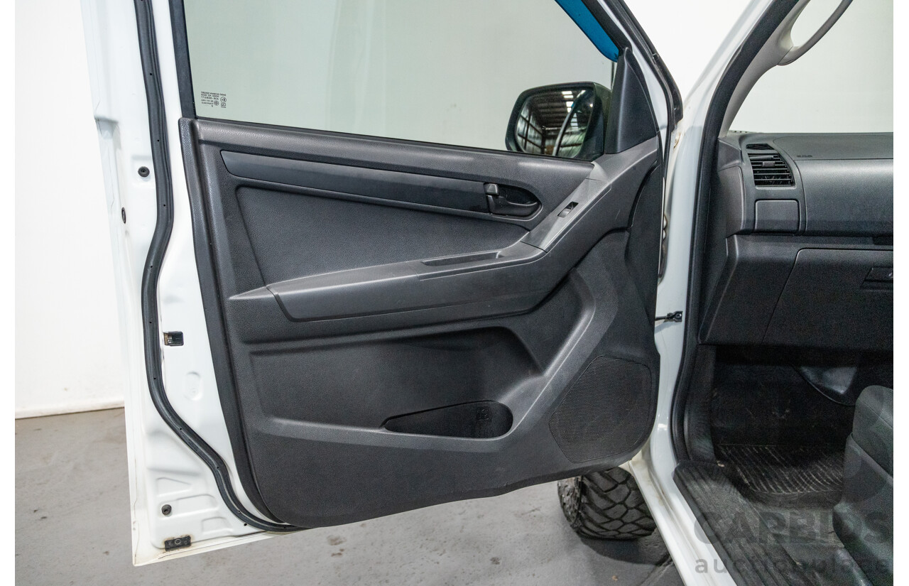 11/2012 Isuzu D-Max SX TF MY12 Crew Cab Utility White Turbo Diesel 3.0L