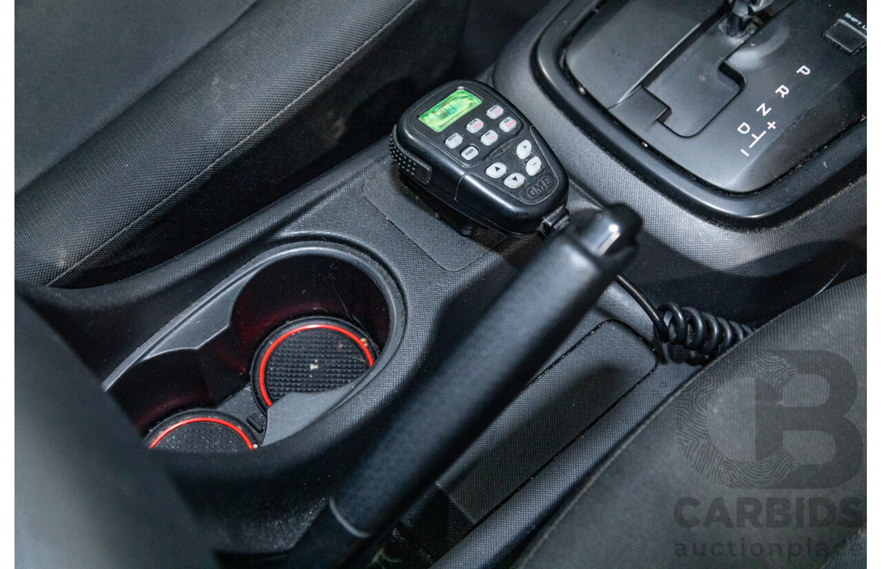 11/2012 Isuzu D-Max SX TF MY12 Crew Cab Utility White Turbo Diesel 3.0L