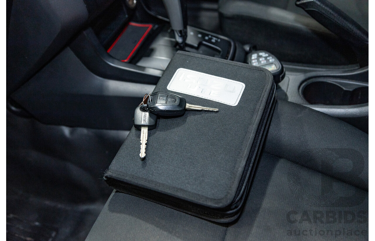 11/2012 Isuzu D-Max SX TF MY12 Crew Cab Utility White Turbo Diesel 3.0L