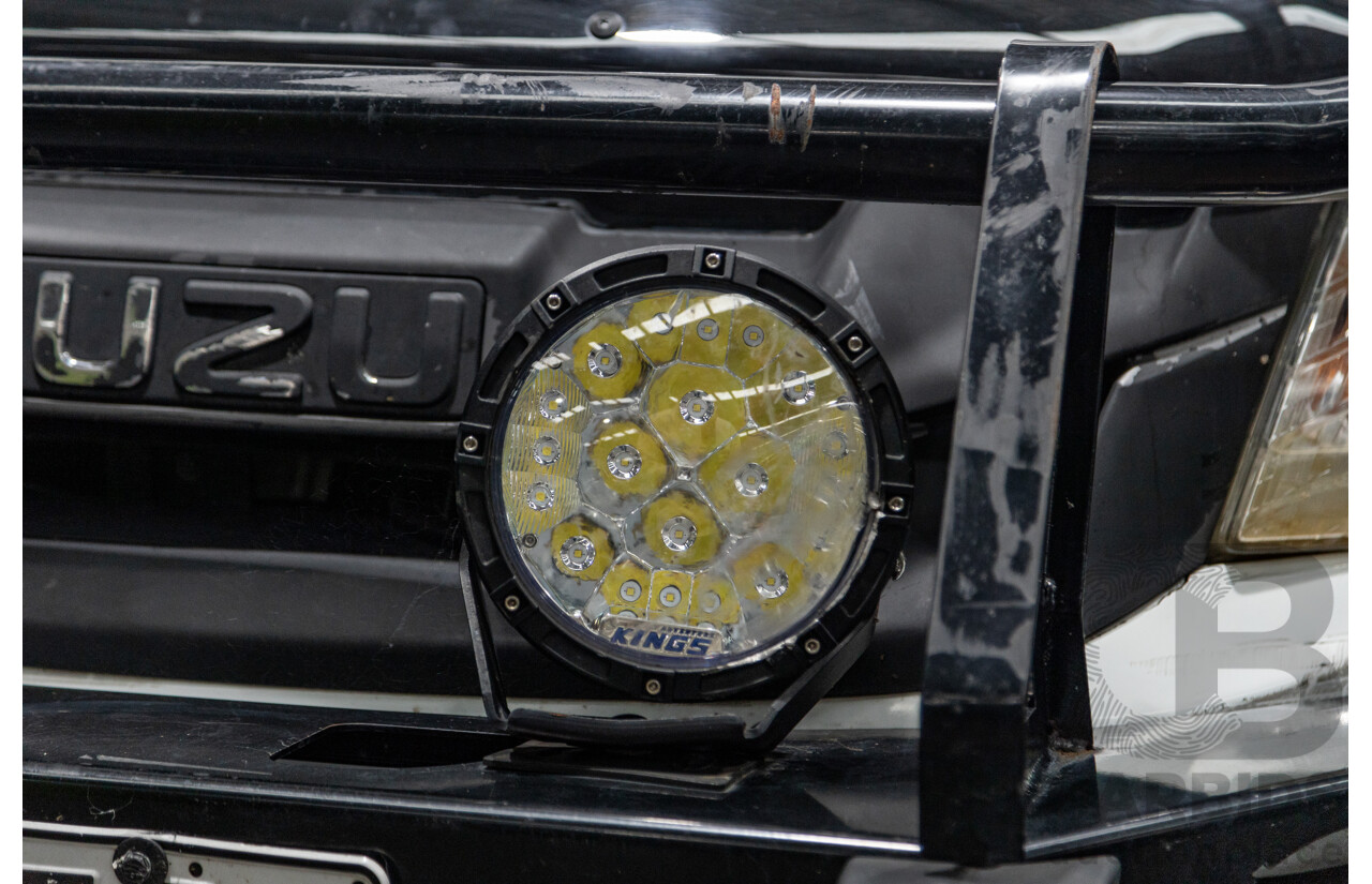 11/2012 Isuzu D-Max SX TF MY12 Crew Cab Utility White Turbo Diesel 3.0L