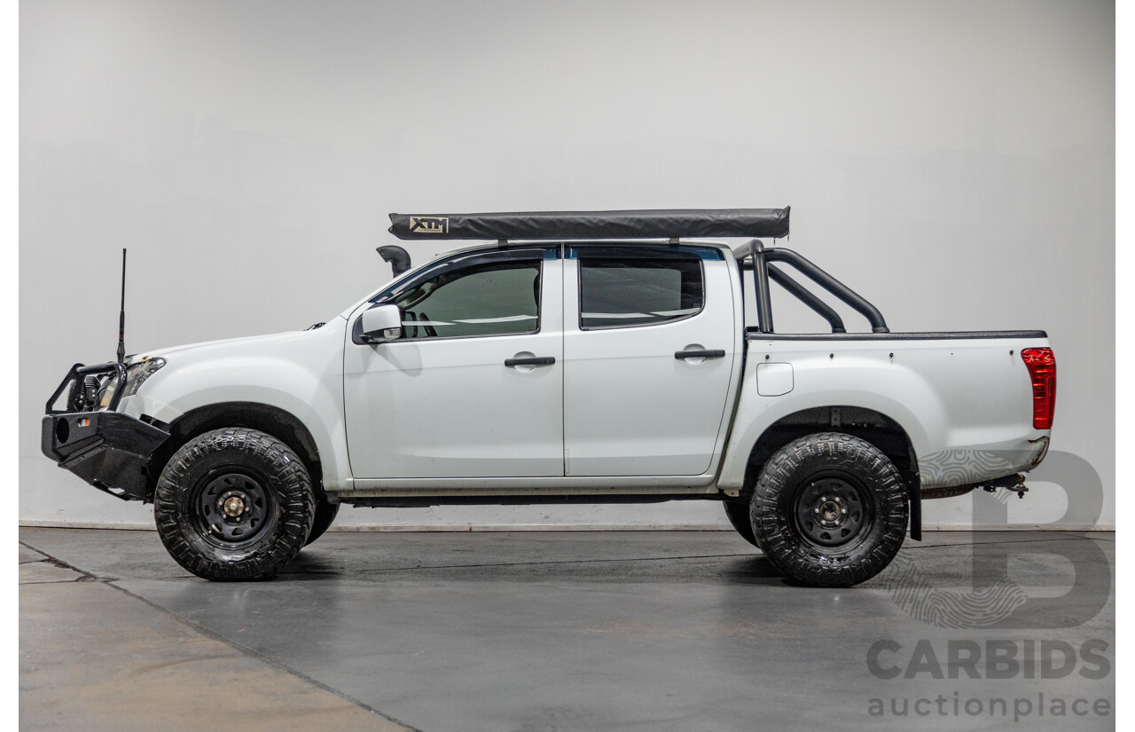 11/2012 Isuzu D-Max SX TF MY12 Crew Cab Utility White Turbo Diesel 3.0L