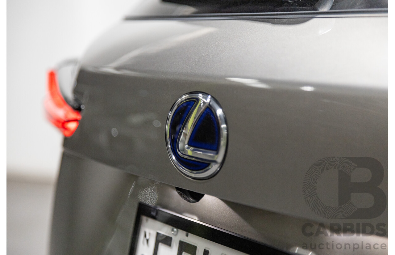 05/2020 Lexus NX300h Sports Luxury Hybrid (AWD) AYZ15R MY20 4d Wagon Titanium Metallic Grey 2.5L / 105kw Hybrid