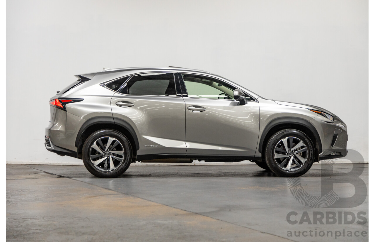 05/2020 Lexus NX300h Sports Luxury Hybrid (AWD) AYZ15R MY20 4d Wagon Titanium Metallic Grey 2.5L / 105kw Hybrid