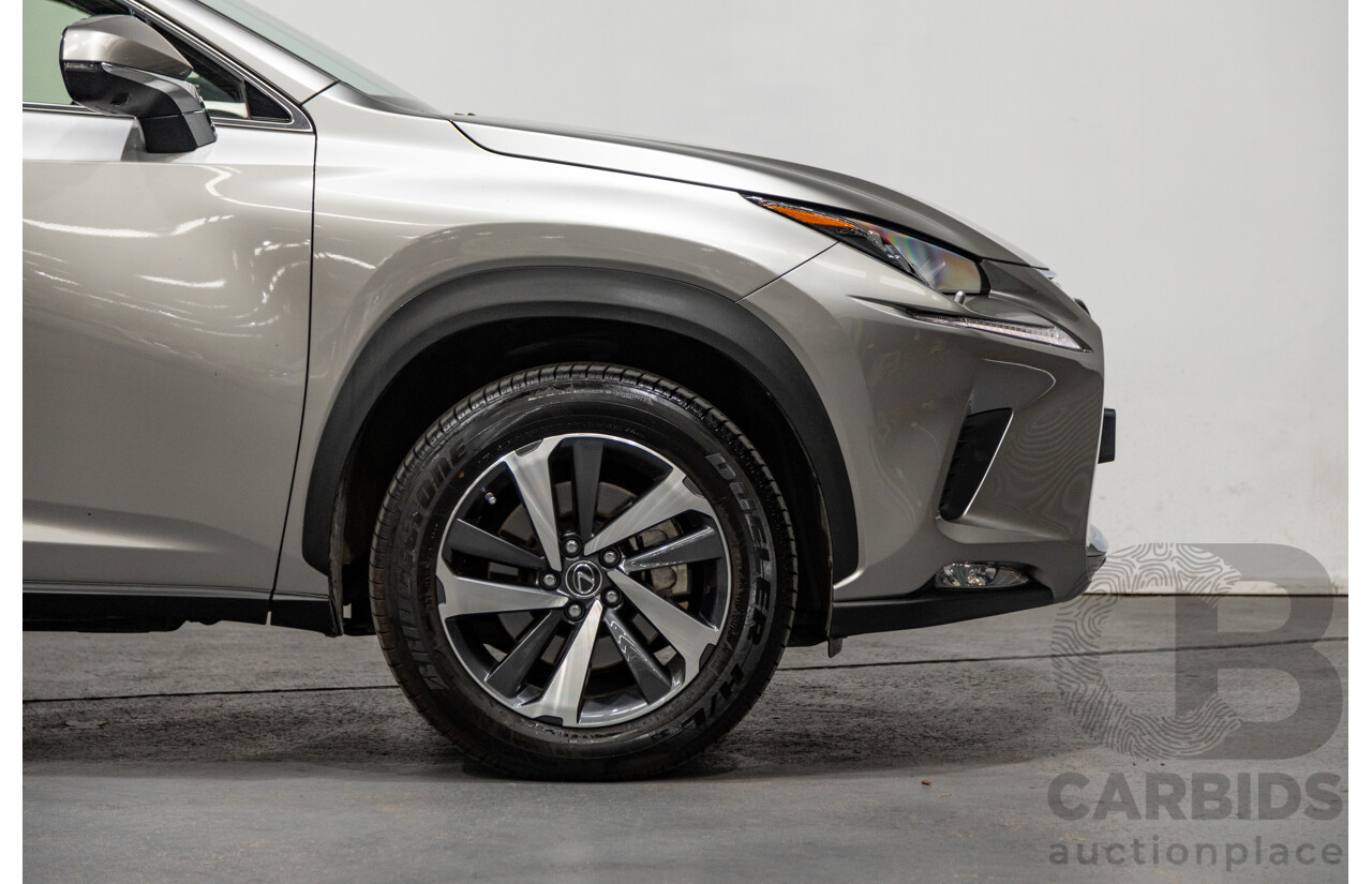 05/2020 Lexus NX300h Sports Luxury Hybrid (AWD) AYZ15R MY20 4d Wagon Titanium Metallic Grey 2.5L / 105kw Hybrid