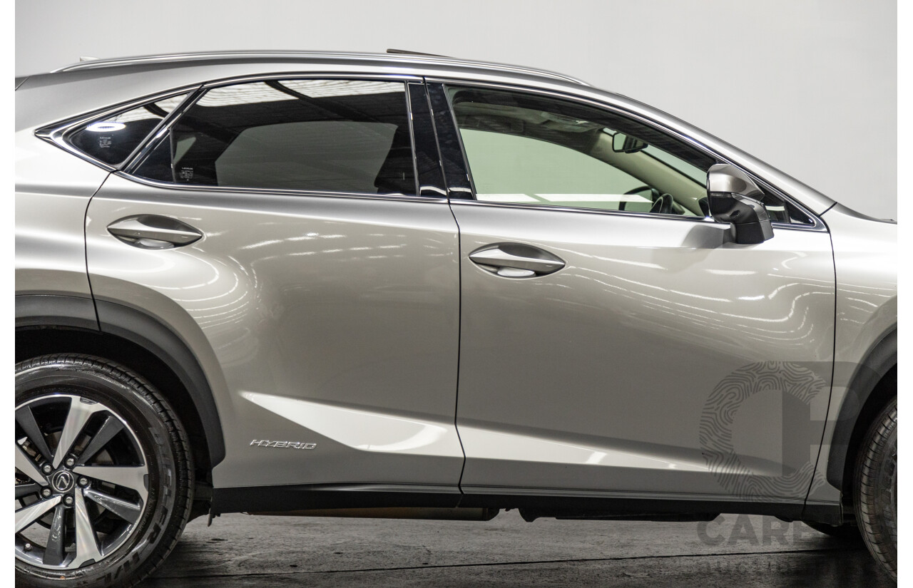 05/2020 Lexus NX300h Sports Luxury Hybrid (AWD) AYZ15R MY20 4d Wagon Titanium Metallic Grey 2.5L / 105kw Hybrid