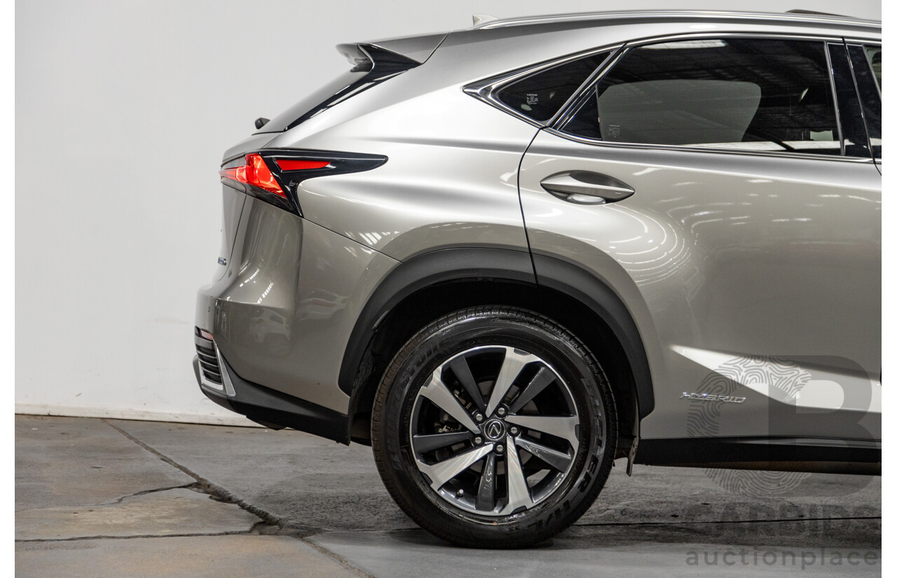 05/2020 Lexus NX300h Sports Luxury Hybrid (AWD) AYZ15R MY20 4d Wagon Titanium Metallic Grey 2.5L / 105kw Hybrid