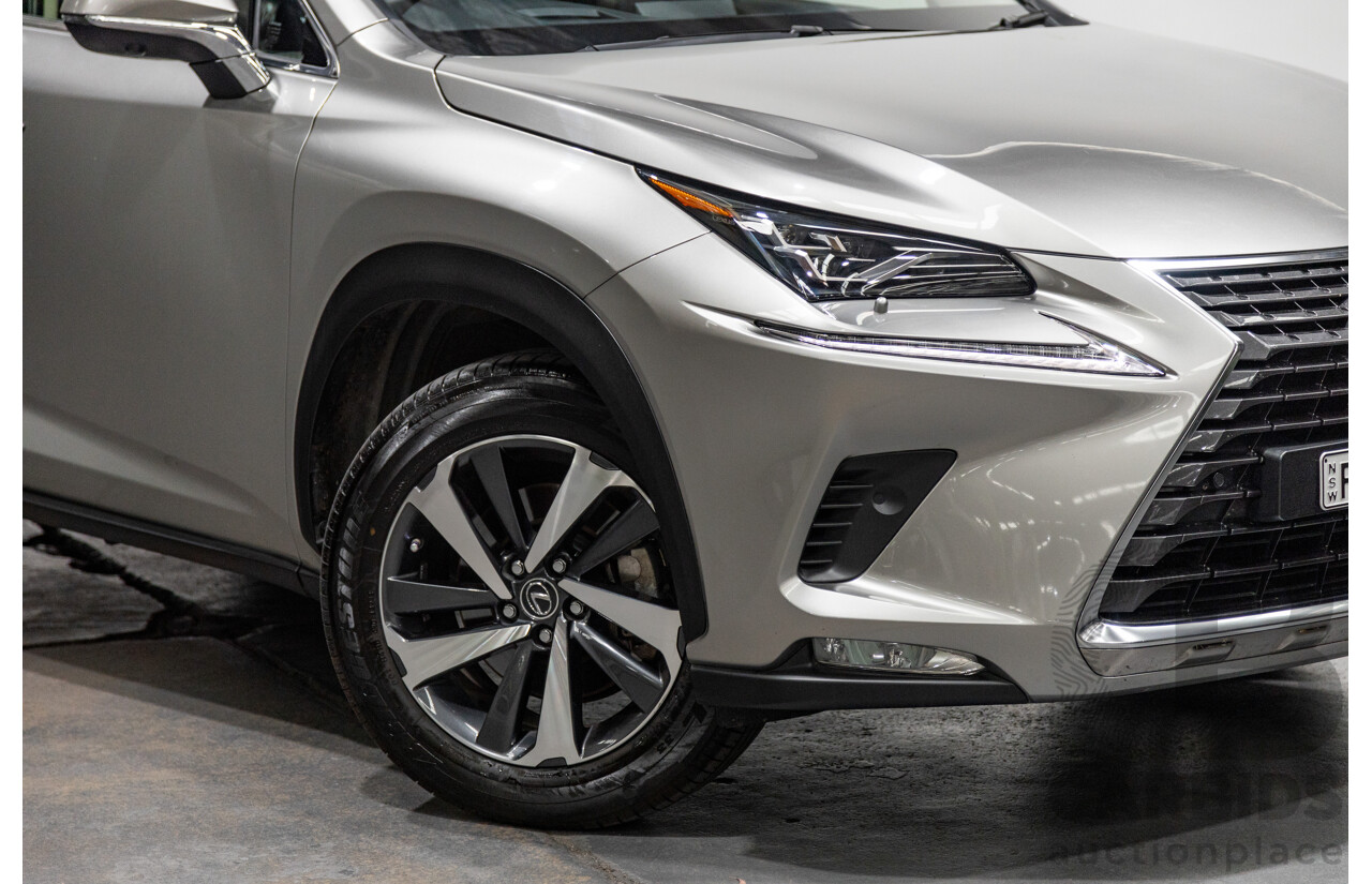 05/2020 Lexus NX300h Sports Luxury Hybrid (AWD) AYZ15R MY20 4d Wagon Titanium Metallic Grey 2.5L / 105kw Hybrid