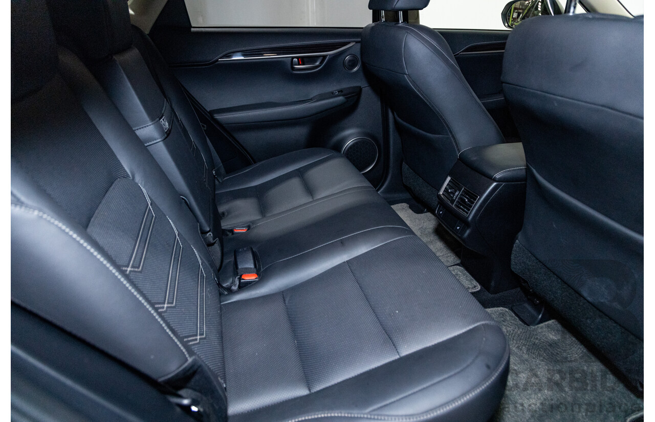 05/2020 Lexus NX300h Sports Luxury Hybrid (AWD) AYZ15R MY20 4d Wagon Titanium Metallic Grey 2.5L / 105kw Hybrid