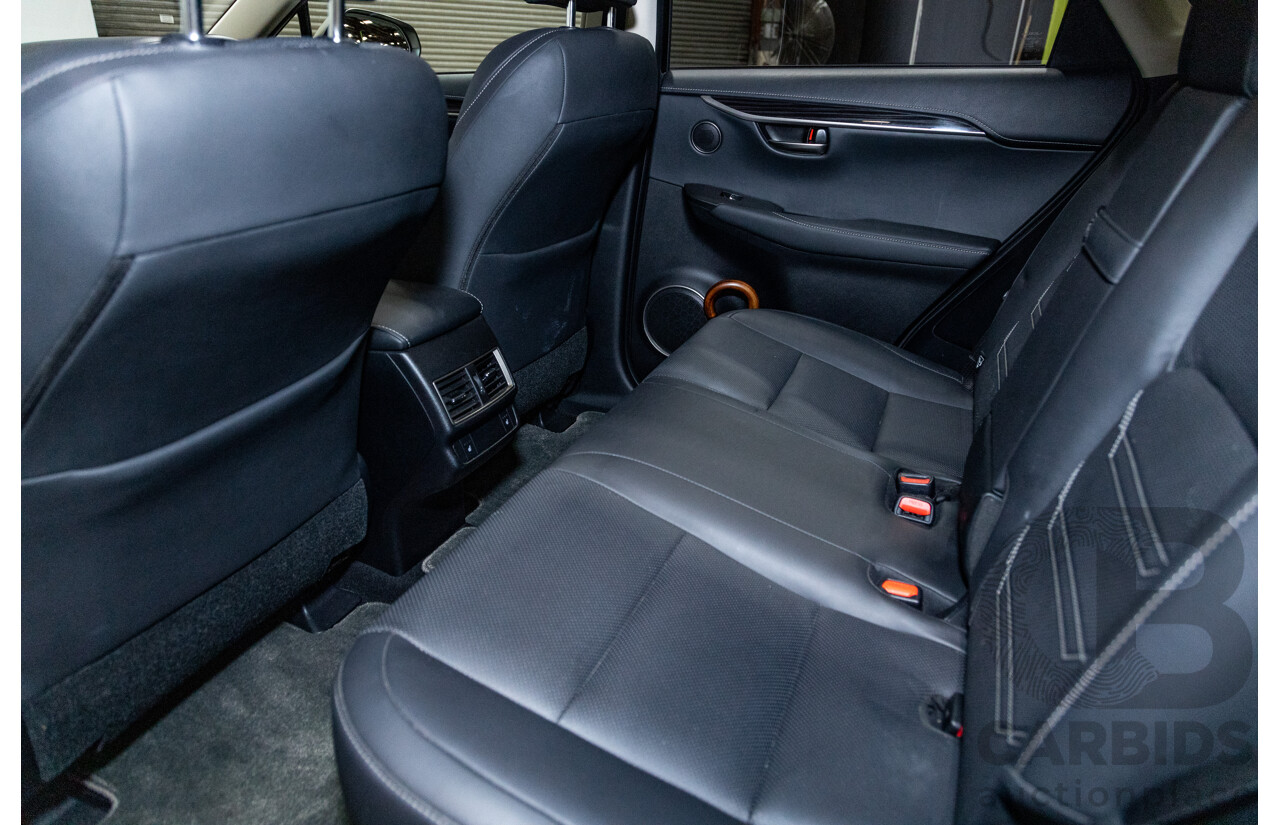 05/2020 Lexus NX300h Sports Luxury Hybrid (AWD) AYZ15R MY20 4d Wagon Titanium Metallic Grey 2.5L / 105kw Hybrid