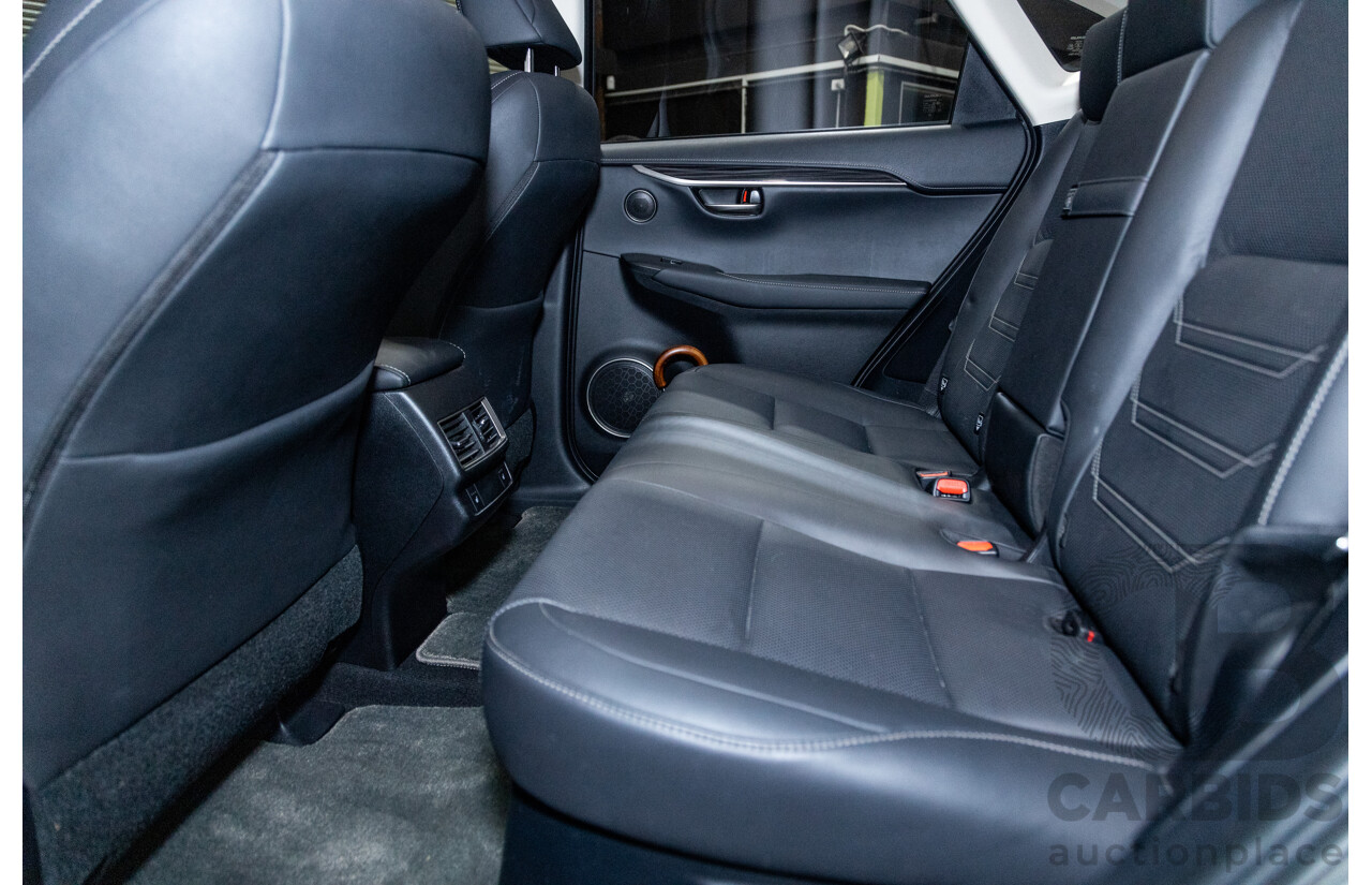 05/2020 Lexus NX300h Sports Luxury Hybrid (AWD) AYZ15R MY20 4d Wagon Titanium Metallic Grey 2.5L / 105kw Hybrid