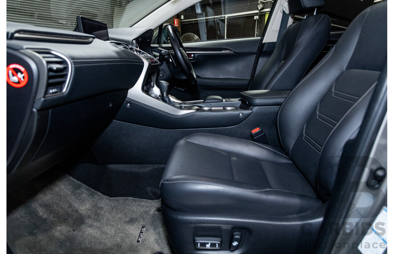 05/2020 Lexus NX300h Sports Luxury Hybrid (AWD) AYZ15R MY20 4d Wagon Titanium Metallic Grey 2.5L / 105kw Hybrid