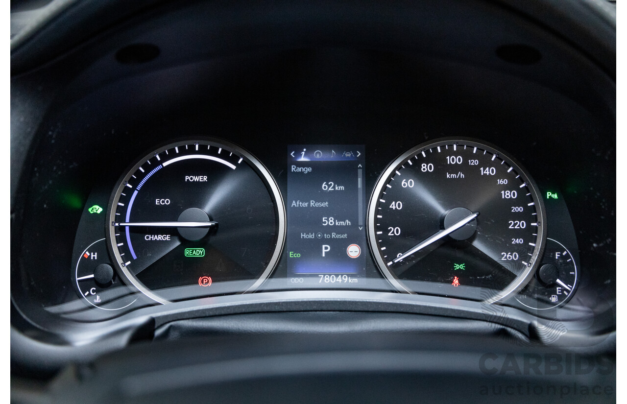 05/2020 Lexus NX300h Sports Luxury Hybrid (AWD) AYZ15R MY20 4d Wagon Titanium Metallic Grey 2.5L / 105kw Hybrid