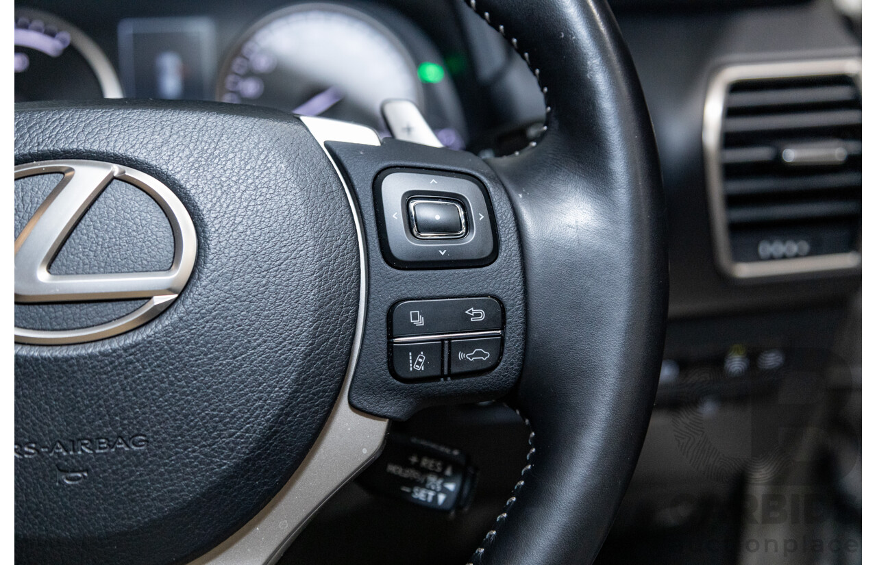 05/2020 Lexus NX300h Sports Luxury Hybrid (AWD) AYZ15R MY20 4d Wagon Titanium Metallic Grey 2.5L / 105kw Hybrid