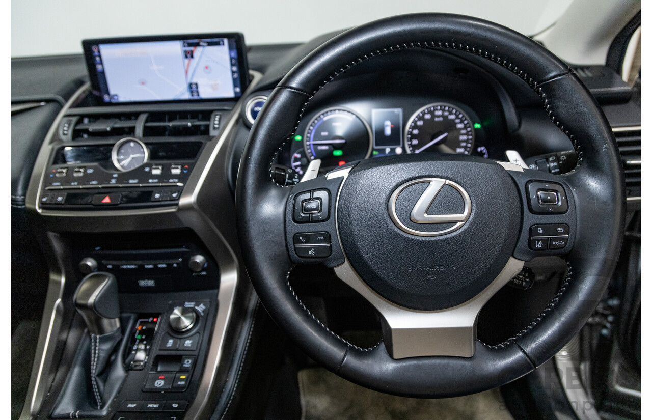 05/2020 Lexus NX300h Sports Luxury Hybrid (AWD) AYZ15R MY20 4d Wagon Titanium Metallic Grey 2.5L / 105kw Hybrid