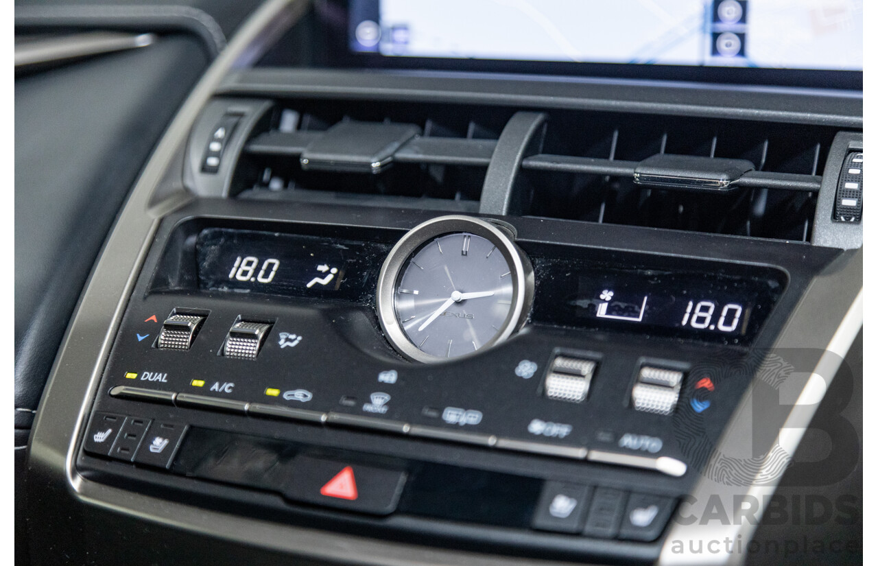 05/2020 Lexus NX300h Sports Luxury Hybrid (AWD) AYZ15R MY20 4d Wagon Titanium Metallic Grey 2.5L / 105kw Hybrid