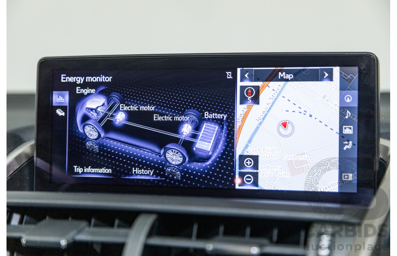 05/2020 Lexus NX300h Sports Luxury Hybrid (AWD) AYZ15R MY20 4d Wagon Titanium Metallic Grey 2.5L / 105kw Hybrid