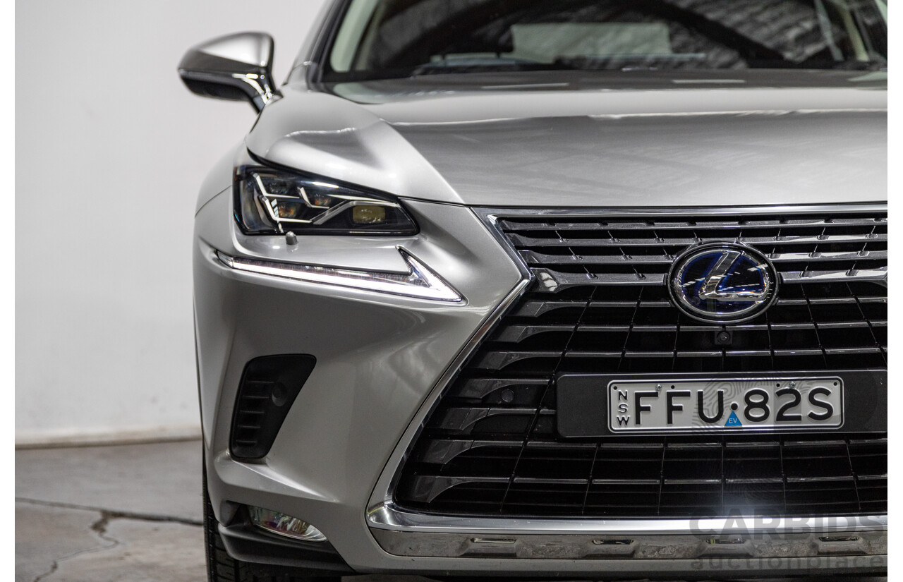 05/2020 Lexus NX300h Sports Luxury Hybrid (AWD) AYZ15R MY20 4d Wagon Titanium Metallic Grey 2.5L / 105kw Hybrid