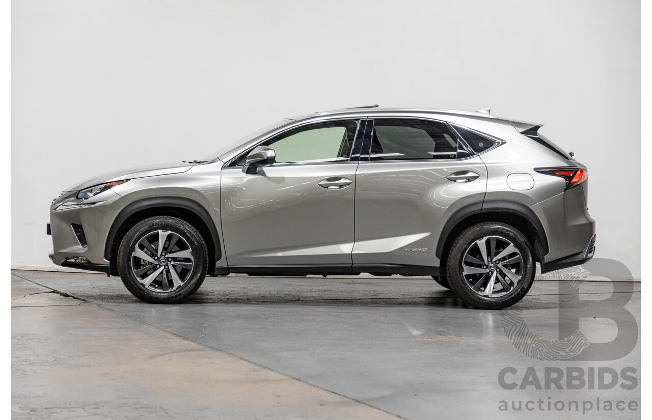 05/2020 Lexus NX300h Sports Luxury Hybrid (AWD) AYZ15R MY20 4d Wagon Titanium Metallic Grey 2.5L / 105kw Hybrid