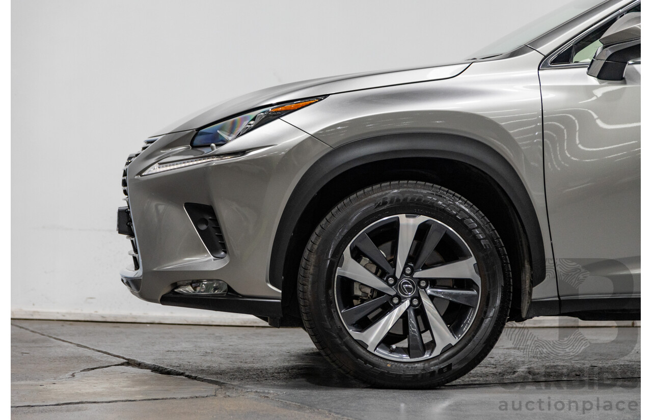 05/2020 Lexus NX300h Sports Luxury Hybrid (AWD) AYZ15R MY20 4d Wagon Titanium Metallic Grey 2.5L / 105kw Hybrid