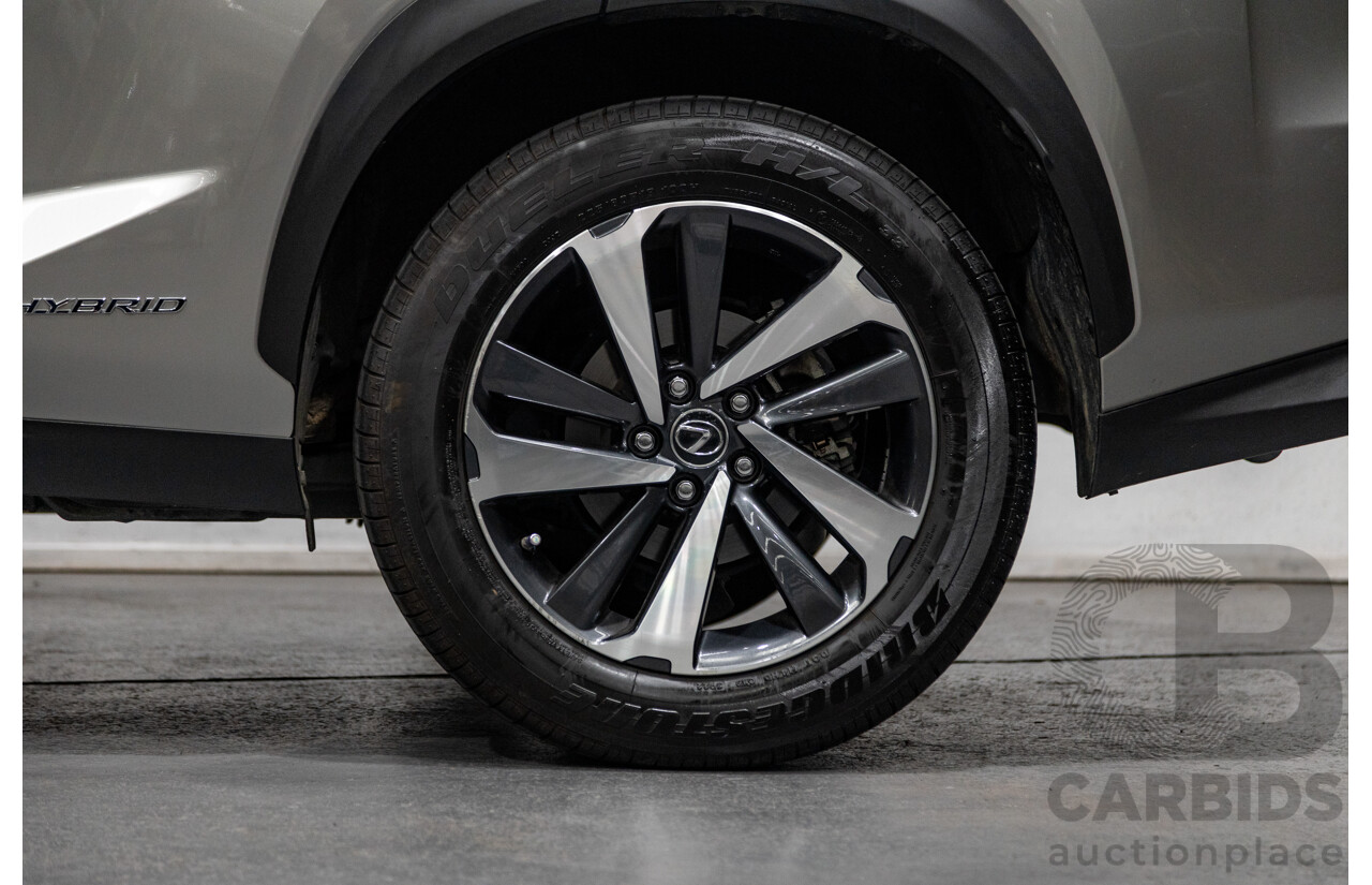 05/2020 Lexus NX300h Sports Luxury Hybrid (AWD) AYZ15R MY20 4d Wagon Titanium Metallic Grey 2.5L / 105kw Hybrid