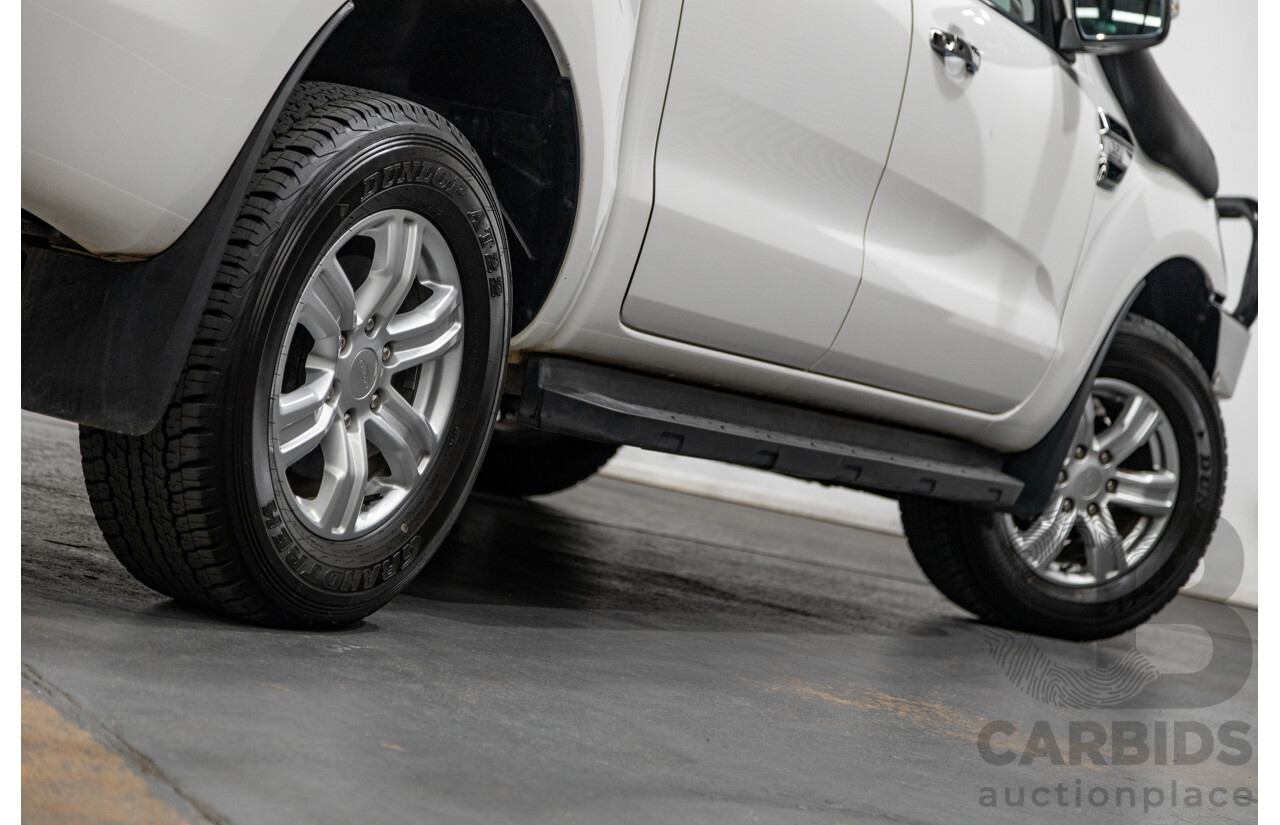 04/2019 Ford Ranger XLT PX MkIII (4x4) MY19 4d Double Cab White Turbo Diesel 3.2L