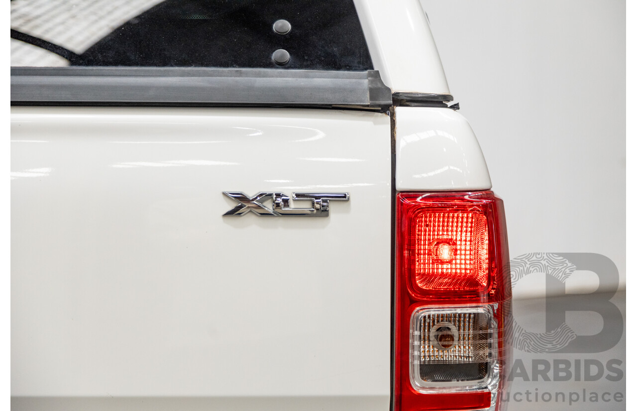 04/2019 Ford Ranger XLT PX MkIII (4x4) MY19 4d Double Cab White Turbo Diesel 3.2L