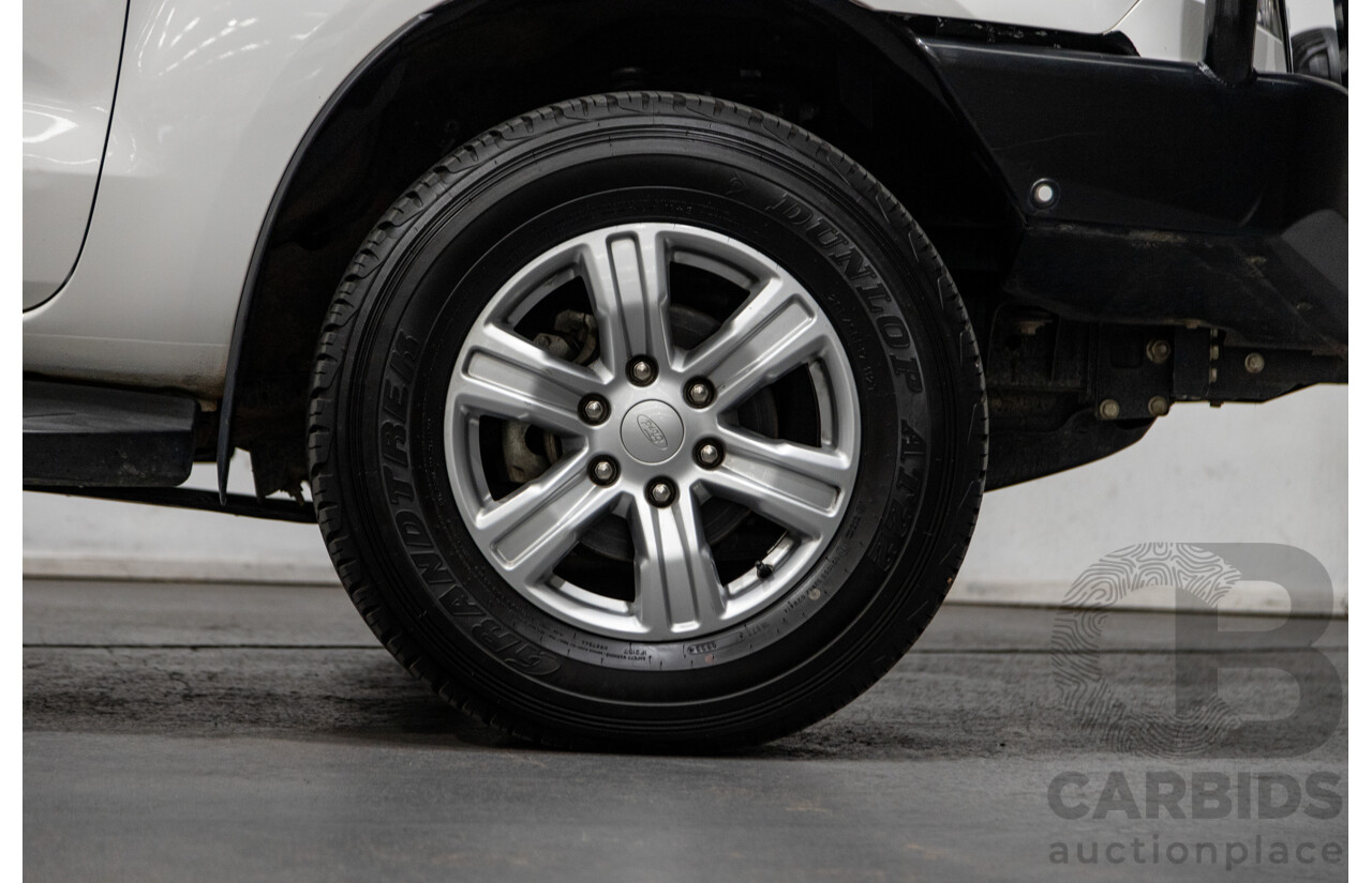 04/2019 Ford Ranger XLT PX MkIII (4x4) MY19 4d Double Cab White Turbo Diesel 3.2L