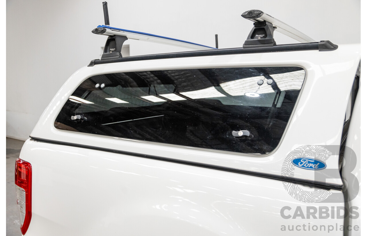 04/2019 Ford Ranger XLT PX MkIII (4x4) MY19 4d Double Cab White Turbo Diesel 3.2L