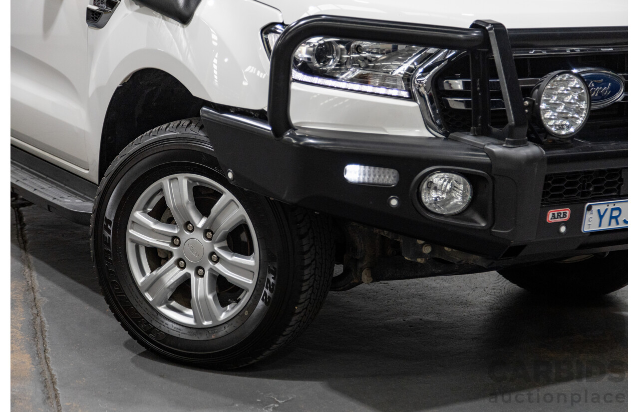 04/2019 Ford Ranger XLT PX MkIII (4x4) MY19 4d Double Cab White Turbo Diesel 3.2L