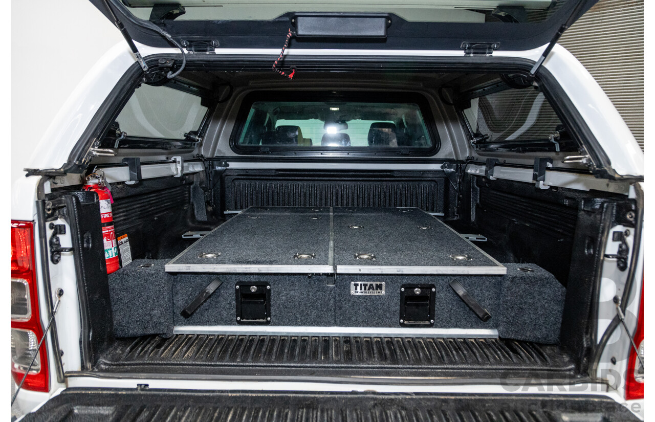 04/2019 Ford Ranger XLT PX MkIII (4x4) MY19 4d Double Cab White Turbo Diesel 3.2L