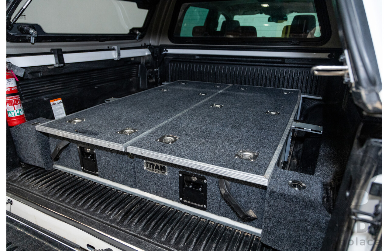 04/2019 Ford Ranger XLT PX MkIII (4x4) MY19 4d Double Cab White Turbo Diesel 3.2L