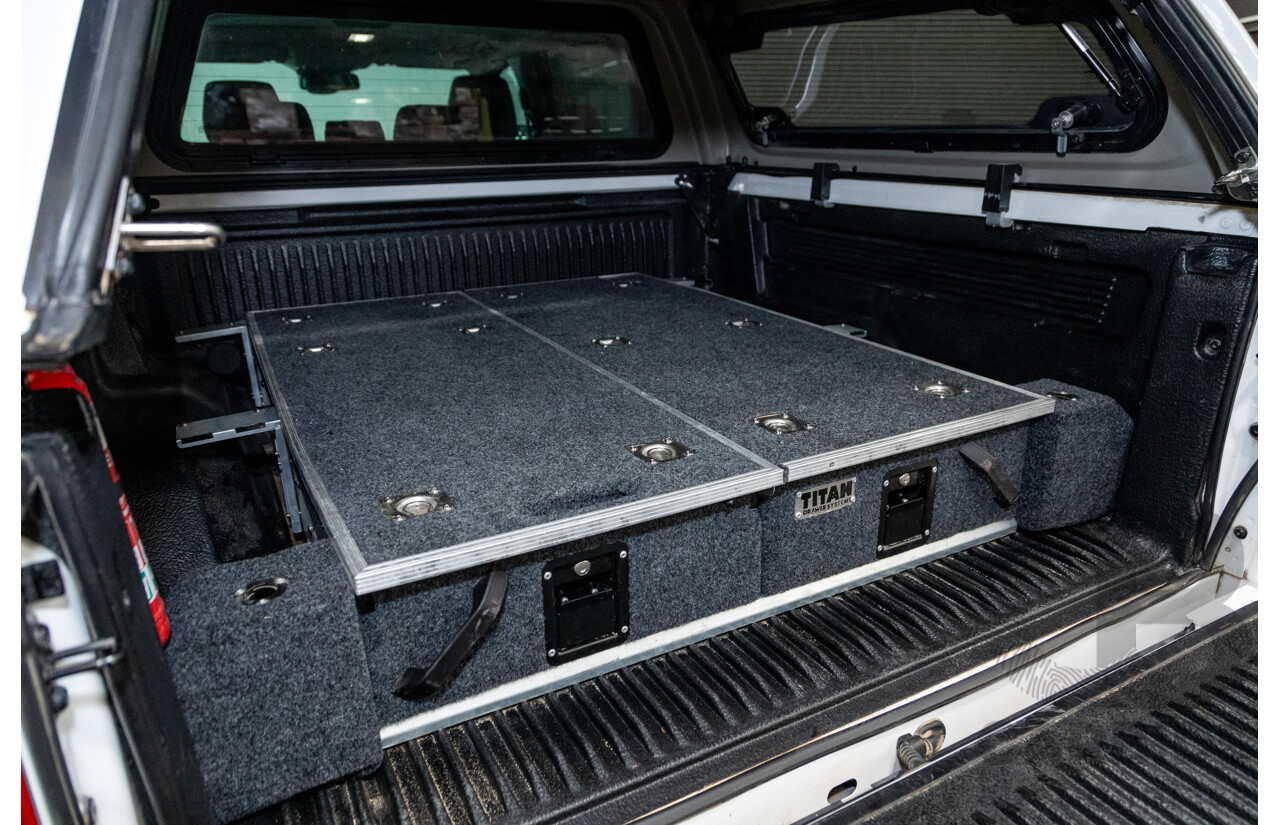 04/2019 Ford Ranger XLT PX MkIII (4x4) MY19 4d Double Cab White Turbo Diesel 3.2L