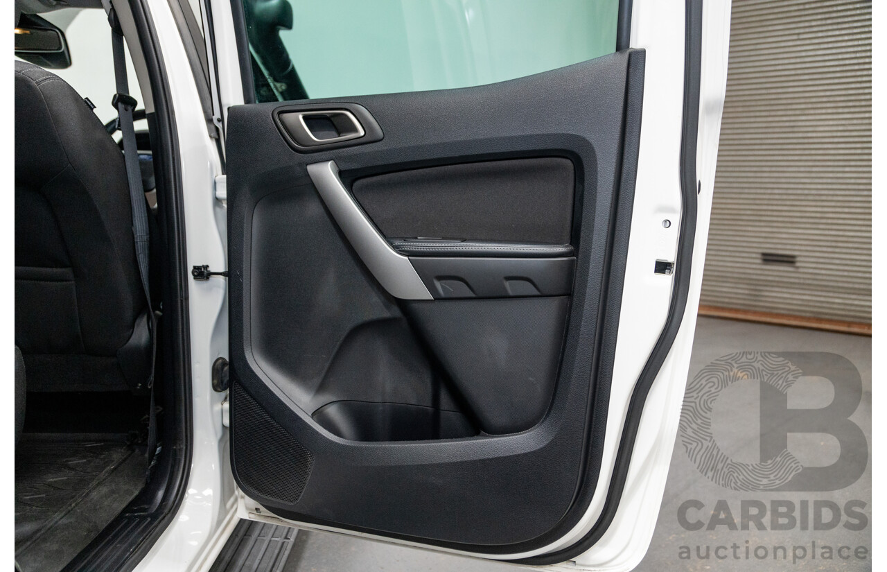04/2019 Ford Ranger XLT PX MkIII (4x4) MY19 4d Double Cab White Turbo Diesel 3.2L