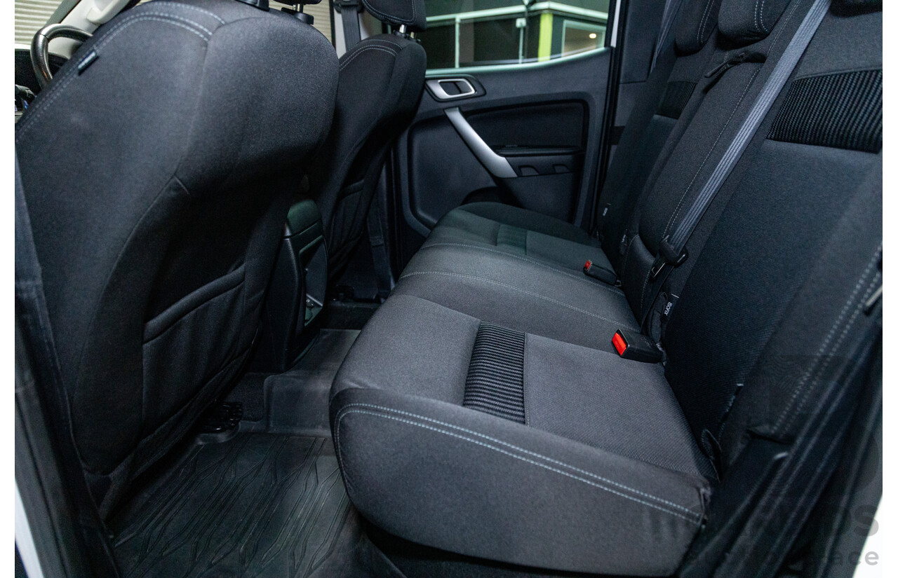 04/2019 Ford Ranger XLT PX MkIII (4x4) MY19 4d Double Cab White Turbo Diesel 3.2L