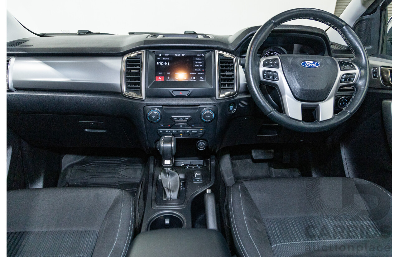 04/2019 Ford Ranger XLT PX MkIII (4x4) MY19 4d Double Cab White Turbo Diesel 3.2L