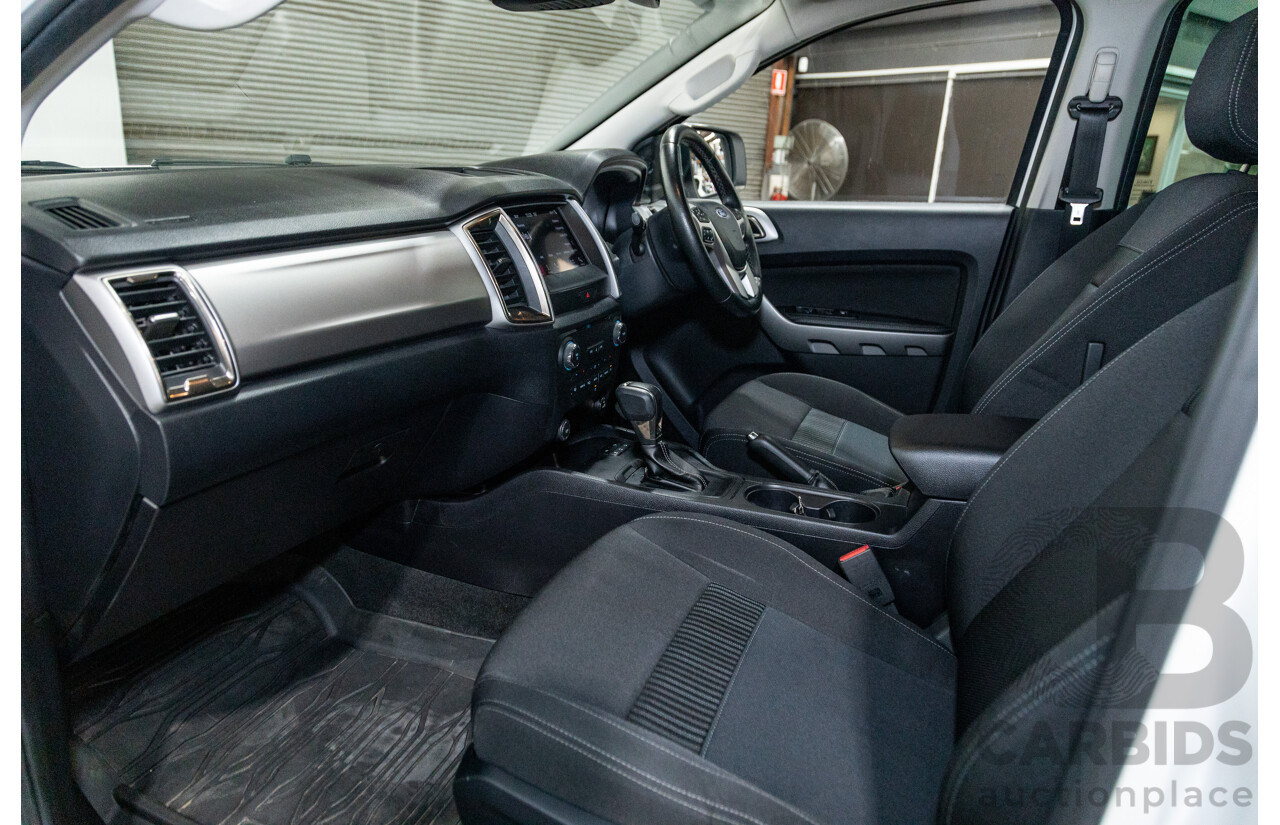04/2019 Ford Ranger XLT PX MkIII (4x4) MY19 4d Double Cab White Turbo Diesel 3.2L