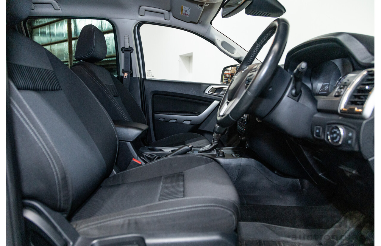 04/2019 Ford Ranger XLT PX MkIII (4x4) MY19 4d Double Cab White Turbo Diesel 3.2L