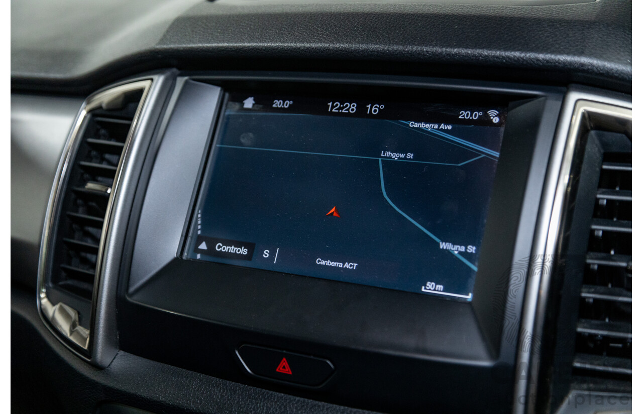 04/2019 Ford Ranger XLT PX MkIII (4x4) MY19 4d Double Cab White Turbo Diesel 3.2L