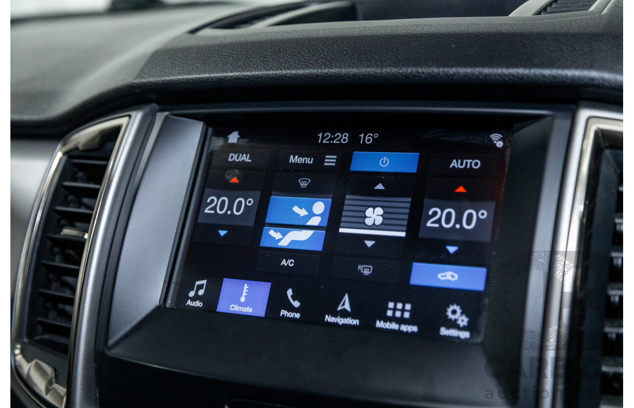 04/2019 Ford Ranger XLT PX MkIII (4x4) MY19 4d Double Cab White Turbo Diesel 3.2L