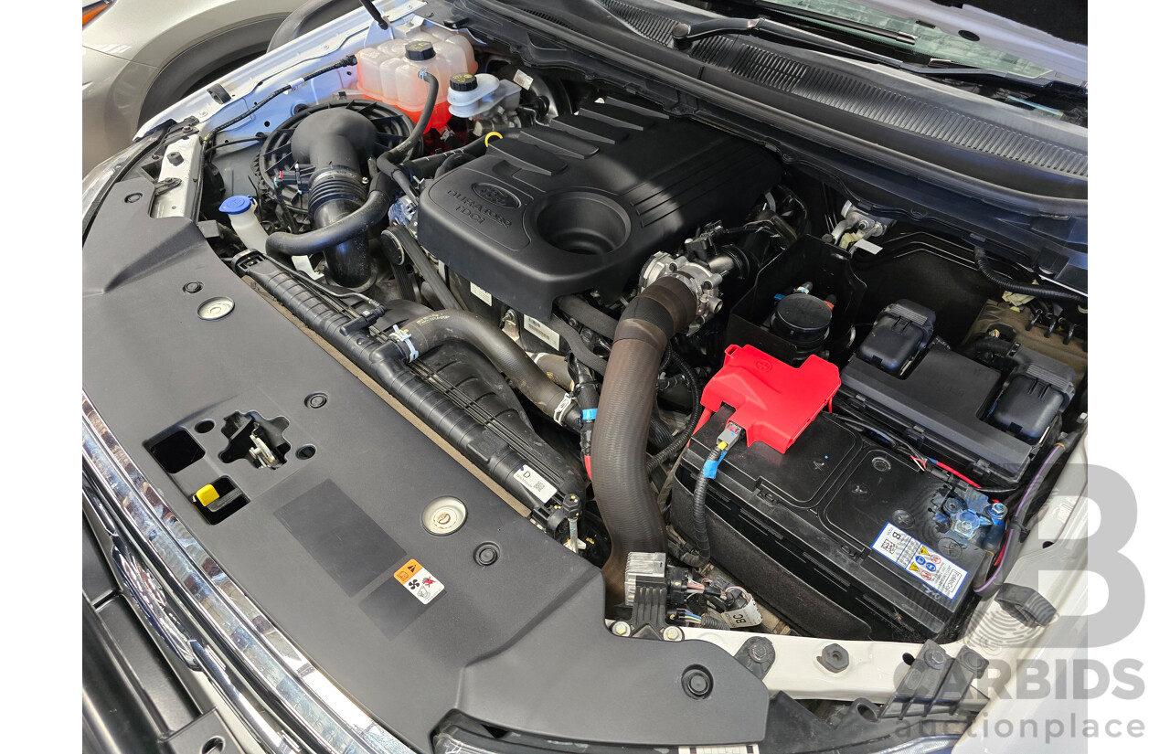 04/2019 Ford Ranger XLT PX MkIII (4x4) MY19 4d Double Cab White Turbo Diesel 3.2L