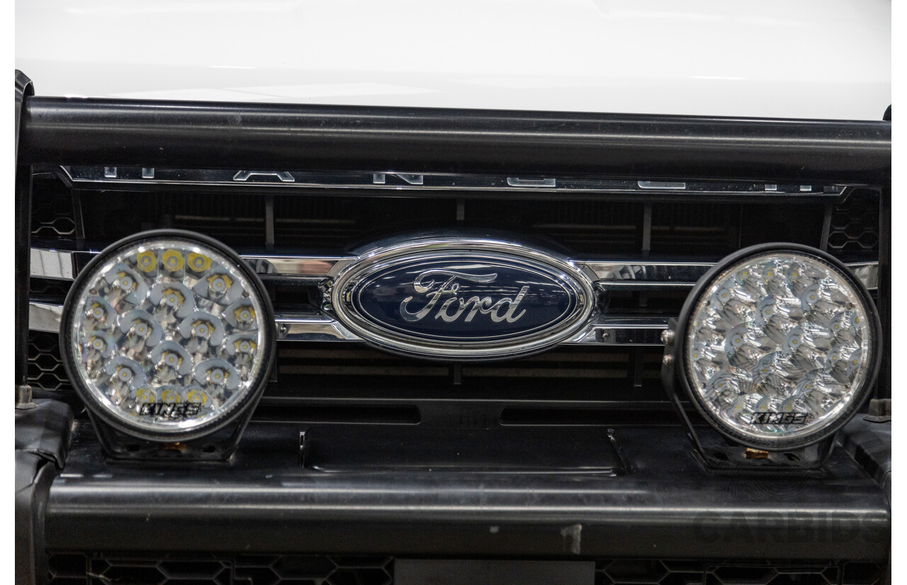 04/2019 Ford Ranger XLT PX MkIII (4x4) MY19 4d Double Cab White Turbo Diesel 3.2L